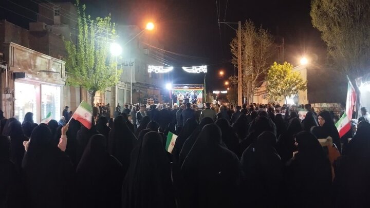 تصاویر/ پنجاه و هفتمین شب خونخواهی سیدالشهدای انقلاب در شهرستان باروق