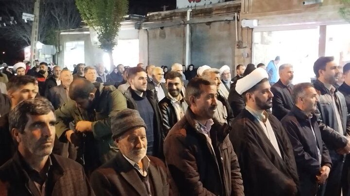 تصاویر/ پنجاه و هفتمین شب خونخواهی سیدالشهدای انقلاب در شهرستان باروق