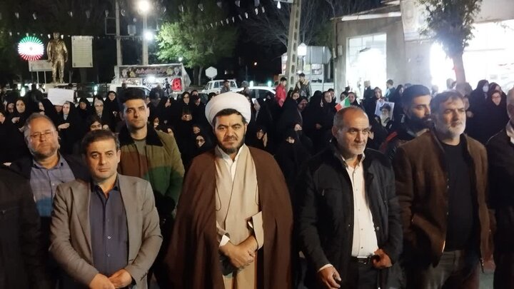 تصاویر/ پنجاه و هفتمین شب خونخواهی سیدالشهدای انقلاب در شهرستان باروق