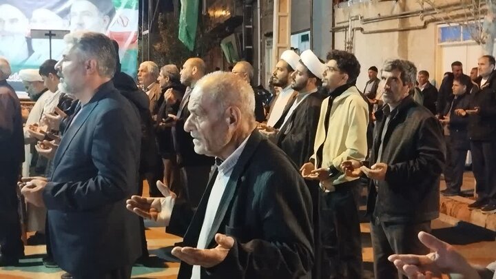 تصاویر/ پنجاه و هفتمین شب خونخواهی سیدالشهدای انقلاب در شهرستان باروق