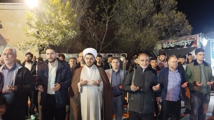 تصاویر/ پنجاه و هفتمین شب خونخواهی سیدالشهدای انقلاب در شهرستان باروق