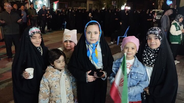 تصاویر/ پنجاه و هفتمین شب خونخواهی سیدالشهدای انقلاب در شهرستان باروق