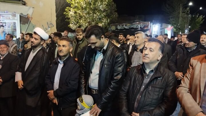 تصاویر/ پنجاه و هفتمین شب خونخواهی سیدالشهدای انقلاب در شهرستان باروق