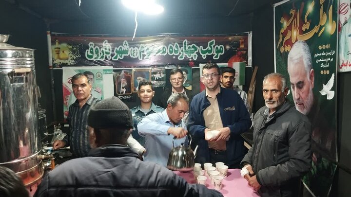تصاویر/ پنجاه و هفتمین شب خونخواهی سیدالشهدای انقلاب در شهرستان باروق