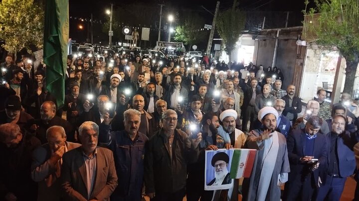 تصاویر/ پنجاه و هفتمین شب خونخواهی سیدالشهدای انقلاب در شهرستان باروق
