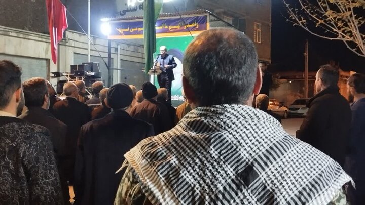 تصاویر/ پنجاه و هفتمین شب خونخواهی سیدالشهدای انقلاب در شهرستان باروق