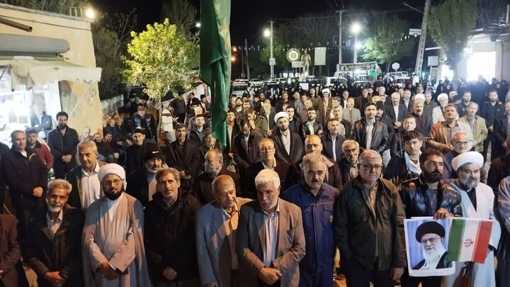 تصاویر/ پنجاه و هفتمین شب خونخواهی سیدالشهدای انقلاب در شهرستان باروق