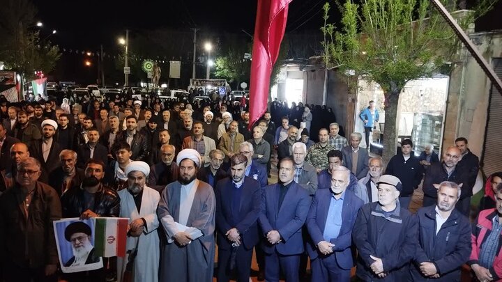 تصاویر/ پنجاه و هفتمین شب خونخواهی سیدالشهدای انقلاب در شهرستان باروق
