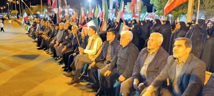 تصاویر/ اجتماع پرشور مردم انقلابی ماهنشان