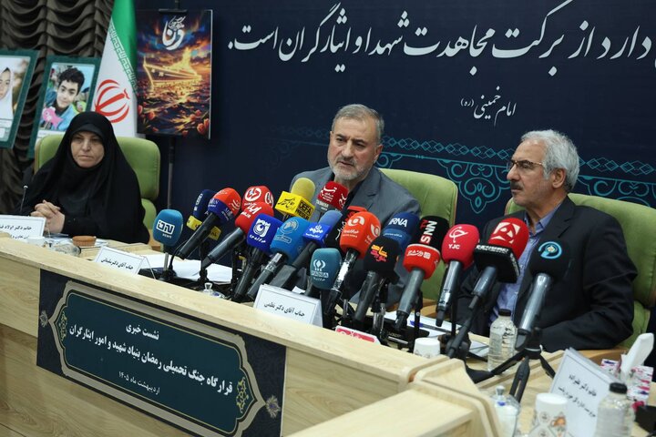 تصاویر/ نشست خبری قرارگاه جنگ تحمیلی رمضان