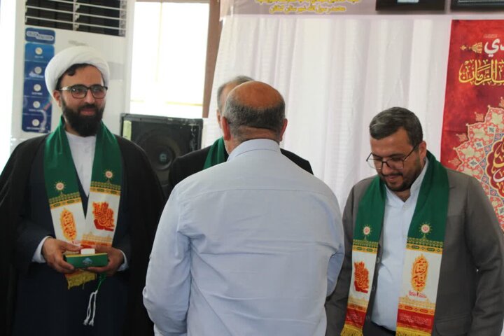 تصاویر/ تجلیل از موکب‌داران کنگان و بنک