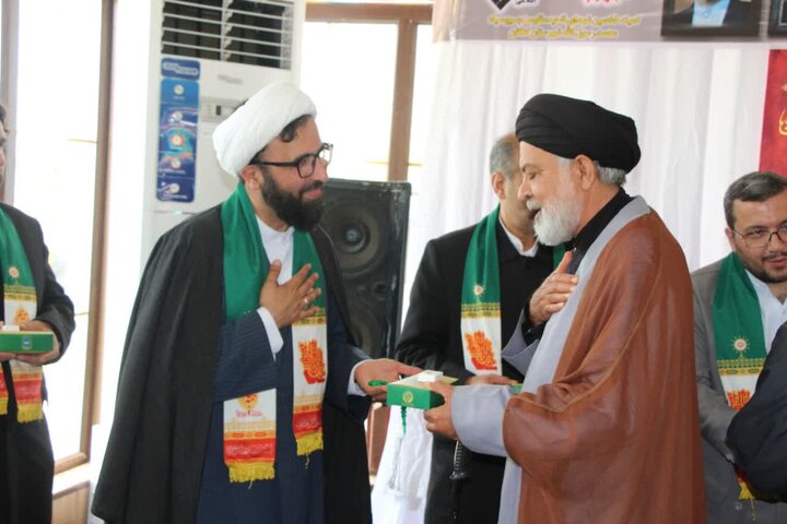تصاویر/ تجلیل از موکب‌داران کنگان و بنک