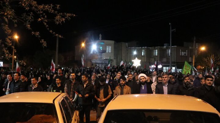 حضور کاروان زیر سایه خورشید در شاهین دژ
