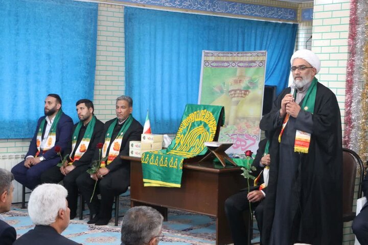 تصاویر/ حضور کاروان زیر سایه خورشید در میاندوآب