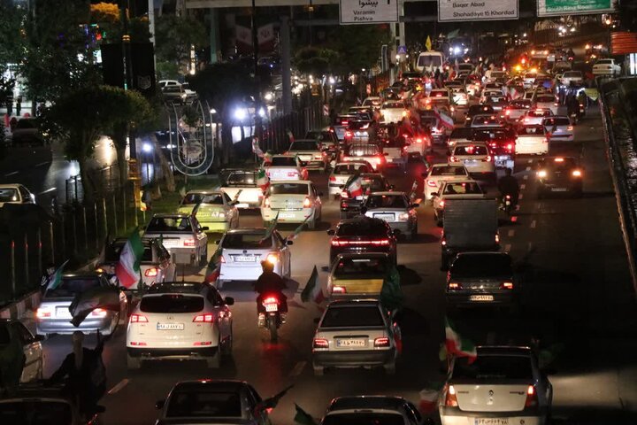 تصاویر/ پنجاه و نهمین شب راهپیمایی مردمی در قرچک