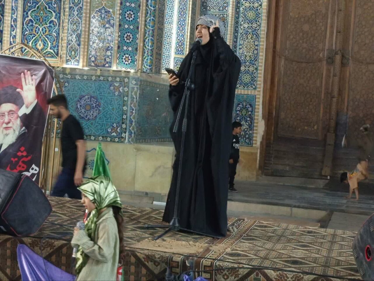 طنین نشاط و معنویت در اجتماع «دختران آفتاب» یزد+تصاویر