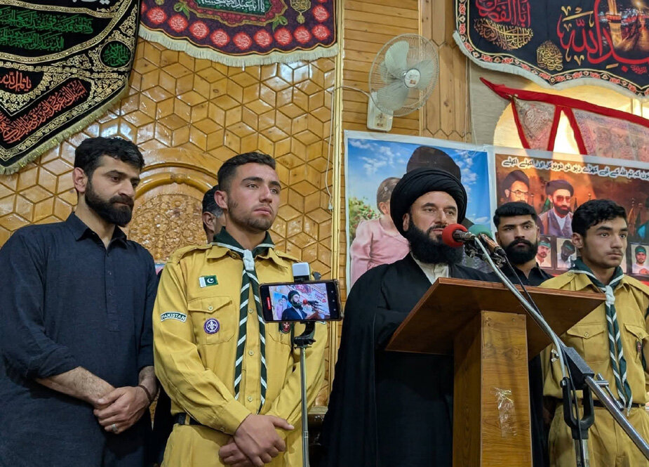 گلگت؛ ہنزہ گنش میں شہید امام خامنہ ای کا چہلم/80 لاکھ روپیے کا عطیہ