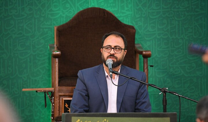 تصاویر/ مراسم چهلمین روز شهادت علیرضا بیات در حرم حضرت عبدالعظیم(ع)