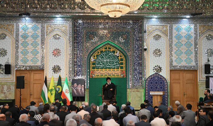 تصاویر/ مراسم چهلمین روز شهادت علیرضا بیات در حرم حضرت عبدالعظیم(ع)