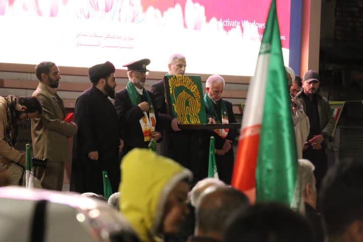 تصاویر/ حضور کاروان زیر سایه خورشید در شهرستان خوی