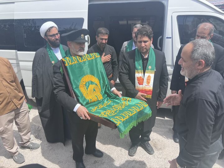 تصاویر/ حضور خدام رضوی در دفتر امام جمعه کنگان