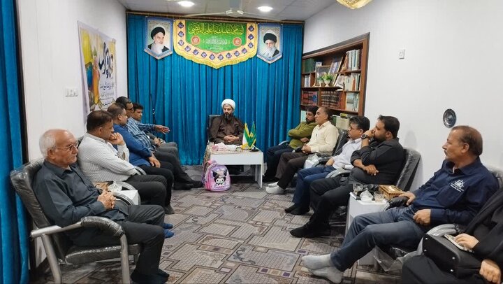 تصاویر/ دیدار رییس اداره کار با امام جمعه دیلم