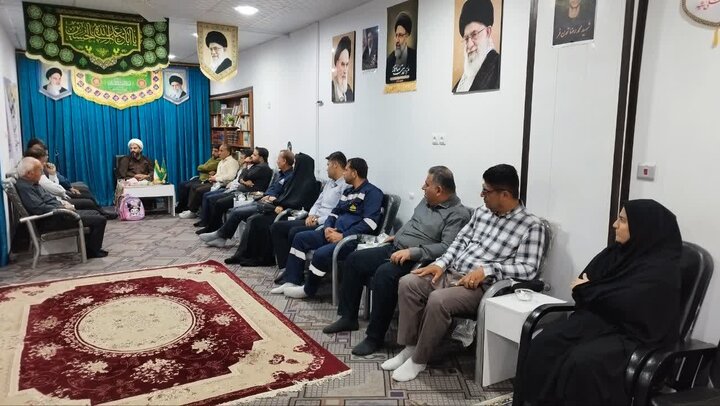 تصاویر/ دیدار رییس اداره کار با امام جمعه دیلم
