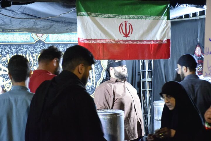 خدمت رسانی طلاب و اساتید خاتم الانبیاء (ص) بابل، در موکب «قائد شهید»