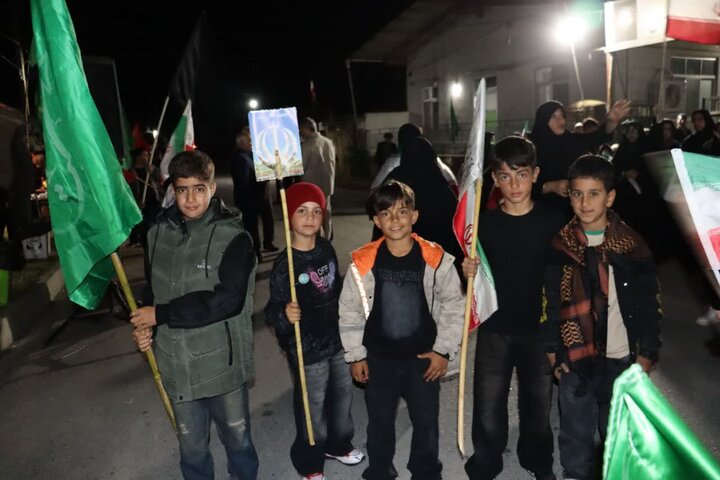 تصاویر/ اجتماع مردمی روستای تجن لته علیا از شهرستان میاندرود