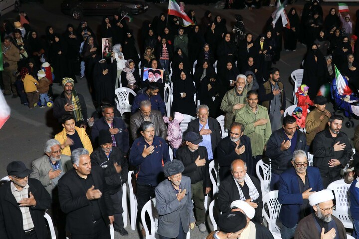 تصاویر| اجتماع حماسی مردمی شهر مود