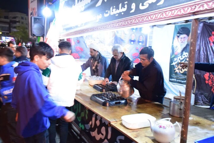 تصاویر/ پنجاه و هشتمین شب از حماسه حضور و بیعت با ولایت مردم منطقه ائل گلی