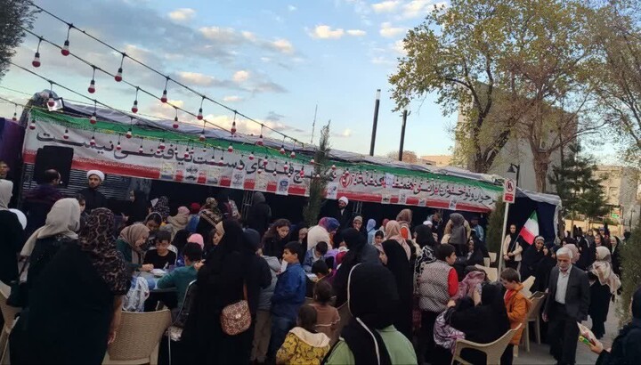 تصاویر/ فعالیت موکب طلاب و اساتید حوزه علمیه زنجان