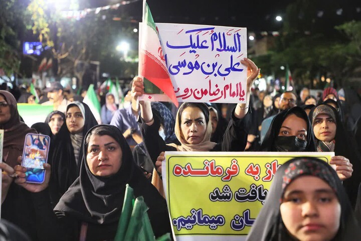 تصاویر/ پنجاه و هشتمین اجتماعات مردمی «شب‌های اقتدار» در سمنان