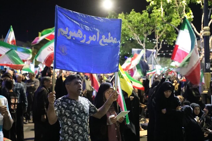 تصاویر/ پنجاه و هشتمین اجتماعات مردمی «شب‌های اقتدار» در سمنان