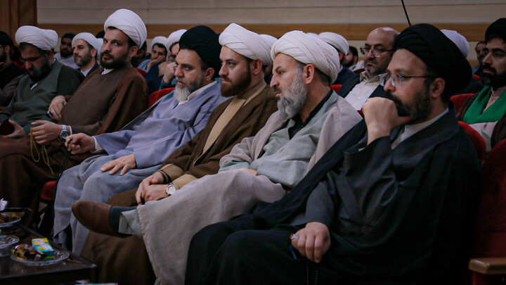 تصاویر/ نشست تحلیلی‌ـ‌تبیینی حجت‌الاسلام والمسلمین مهدی طائب ویژه مبلغین