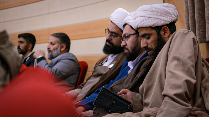 تصاویر/ نشست تحلیلی‌ـ‌تبیینی حجت‌الاسلام والمسلمین مهدی طائب ویژه مبلغین