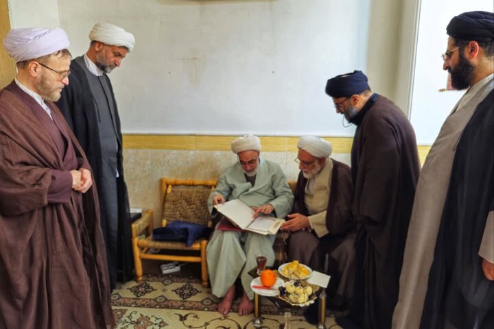 تصاویر/ دیدار و تکریم حجت‌الاسلام والمسلمین مهدی کافی احمد آبادی
