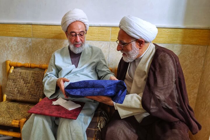 تصاویر/ دیدار و تکریم حجت‌الاسلام والمسلمین مهدی کافی احمد آبادی