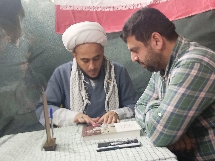 تصاویر/فعالیت طلاب مدرسه علمیه صاحب الزمان(عج) ماهشهر