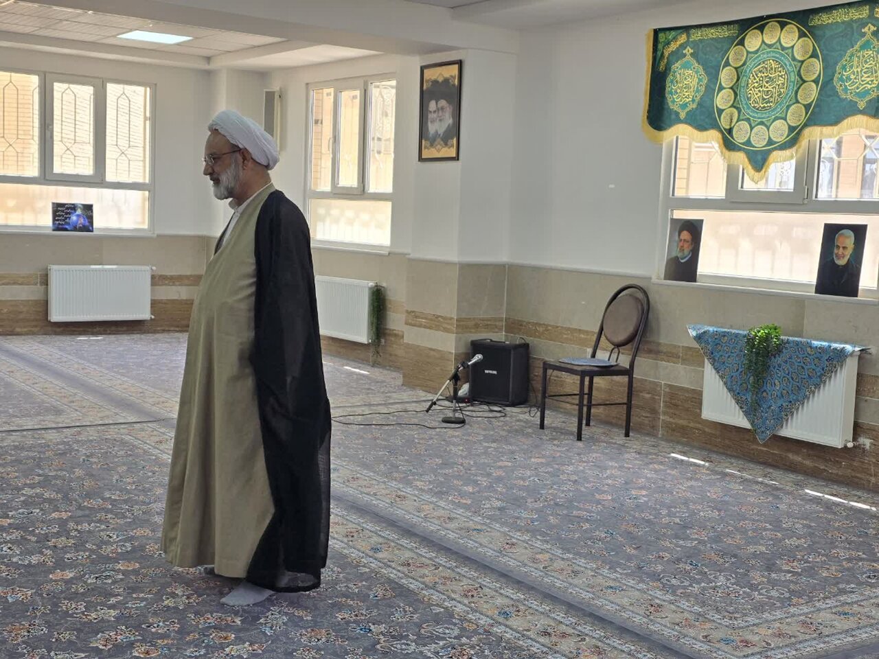 پایش میدانی مدیر حوزه علمیه خواهران استان یزد از مدرسه علمیه ریحانه‌الرسول (س)