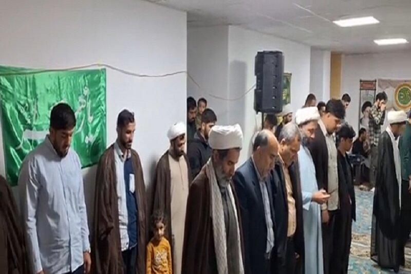 حضور پررنگ طلاب و اساتید مدرسه علمیه باقرالعلوم(ع) سرپل ذهاب در تجمعات مردمی «نحن منتقمون» +تصاویر