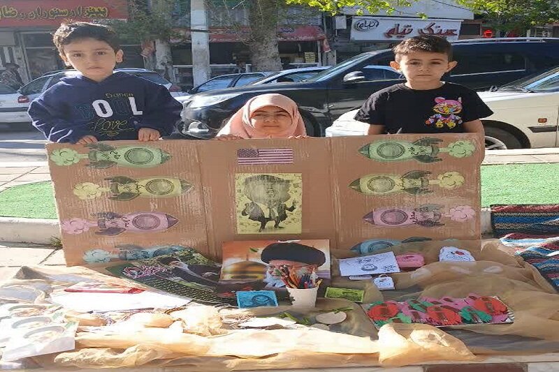 برپایی موکب‌های فرهنگی و تربیتی طرح امین در اسلام‌آباد غرب+تصاویر