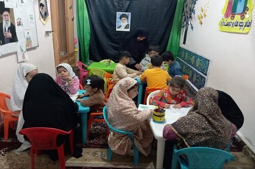 برپایی موکب‌های فرهنگی و تربیتی طرح امین در اسلام‌آباد غرب + تصاویر