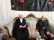 L’Ayatollah Alireza Arafi rend visite à la famille du général martyr Seyed Abdolrahim Mousavi