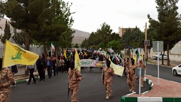 تصاویر/ نمایش اقتدار ملی و رزمایش جان‌فدا برای ایران امام رضایی در محلات