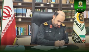 پیام تبریک فرمانده انتظامی لرستان به مناسبت ولادت باسعادت امام رضا(ع)
