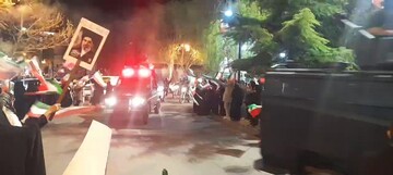 فیلم | رزمایش اقتدار یگان موتوری در شهمیرزاد