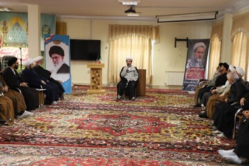 تقدیر نماینده دفتر آیت‌الله‌العظمی سیستانی از طلاب جهادی تبریز