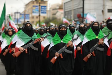 تصاویر/ بانوان قهرمان شهرستان بابل در رزمایش باشکوه جان فدای ایران امام رضایی