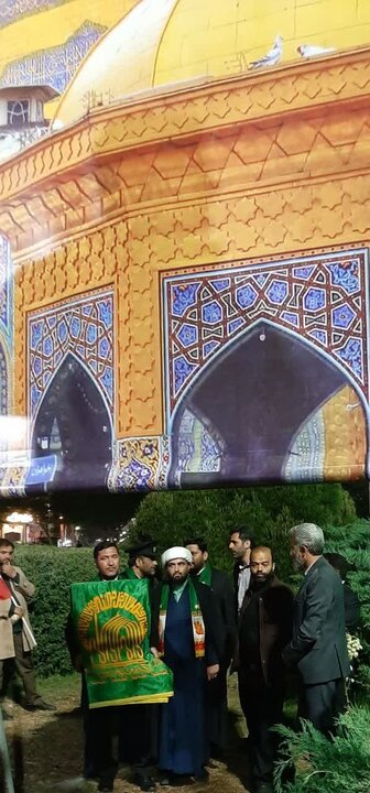 تصاویر:پنجاه ونهمین تجمع شبانه مردم قمضربا حضورکاروان زیرسایه خورشید